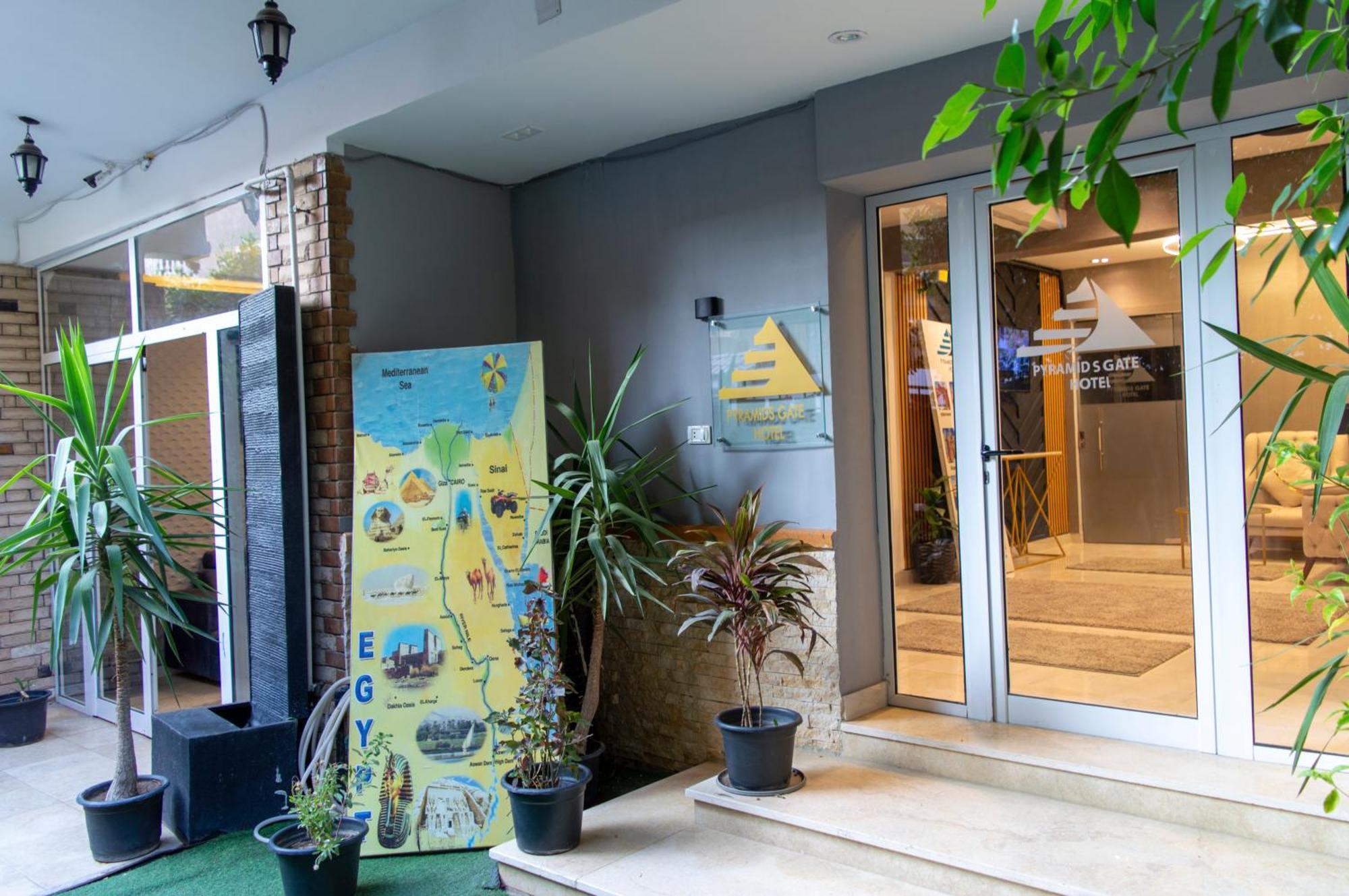 The Pyramids Gate Inn Kafrat al Jabal Exterior photo