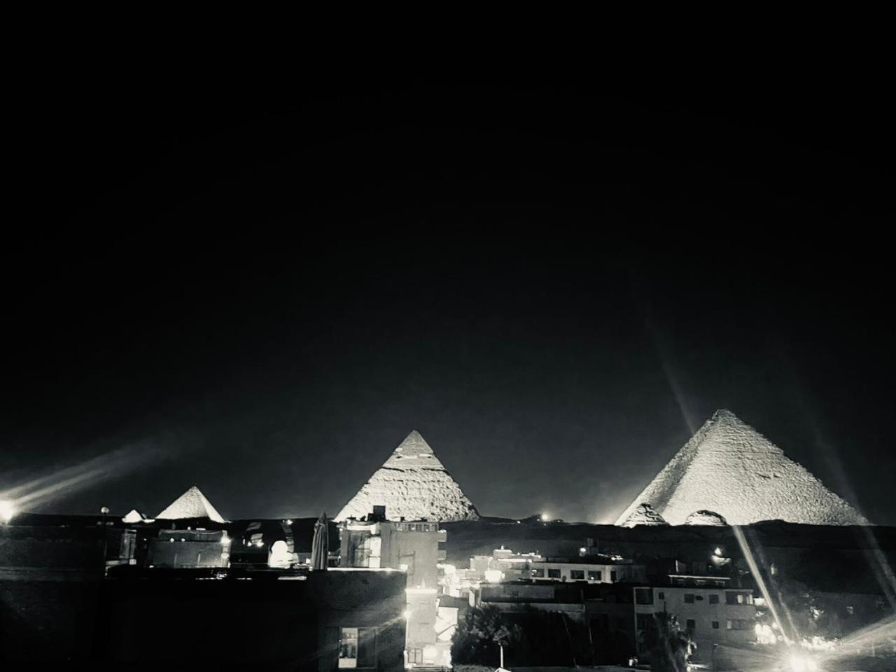 The Pyramids Gate Inn Kafrat al Jabal Exterior photo