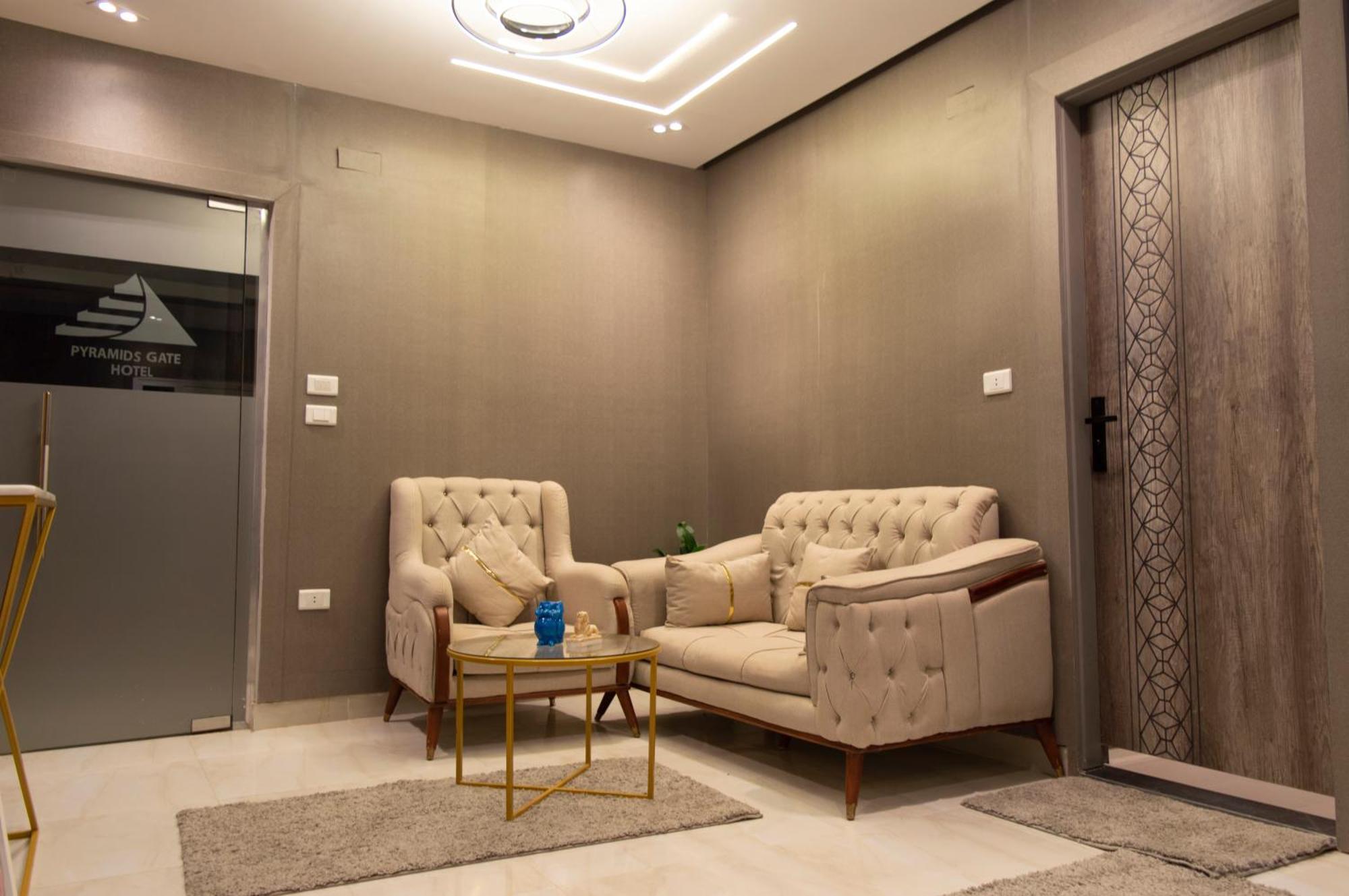 The Pyramids Gate Inn Kafrat al Jabal Exterior photo